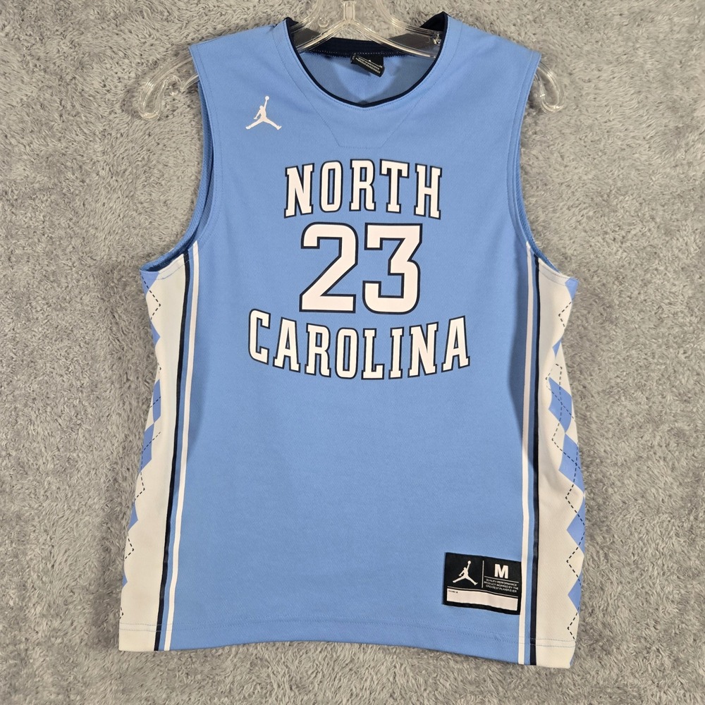 Jordan North Carolina Tar Heels #23 Michael Jordan Jersey Blue Mens M RN56323